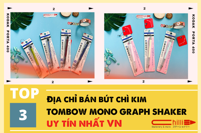 Top 3 địa chỉ bán bút chì kim TOMBOW Mono Graph Shaker uy tín nhất