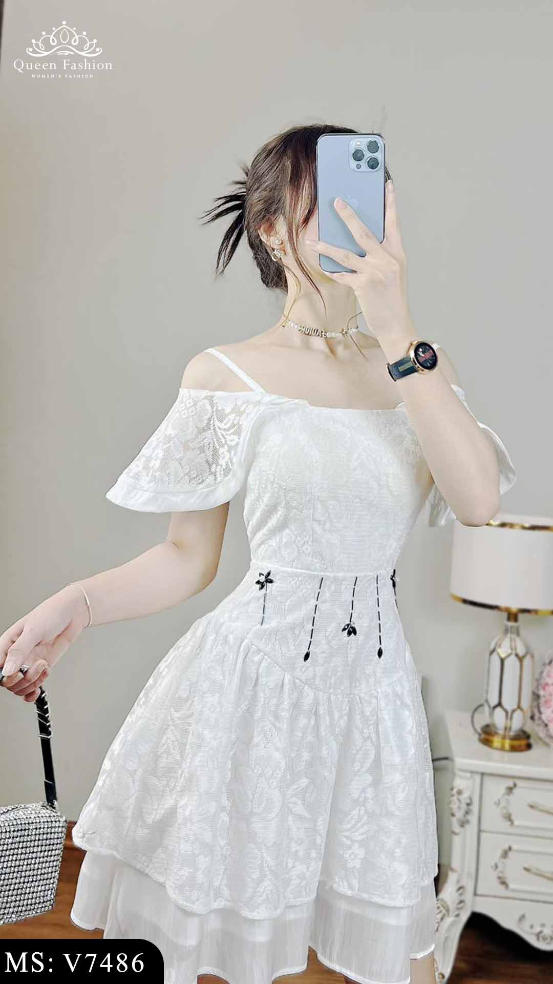 Bảng giá Đầm xòe lưới công chúa siêu cưng Trắng mới nhất  The dress Váy  cổ điển Trang phục hợp thời trang