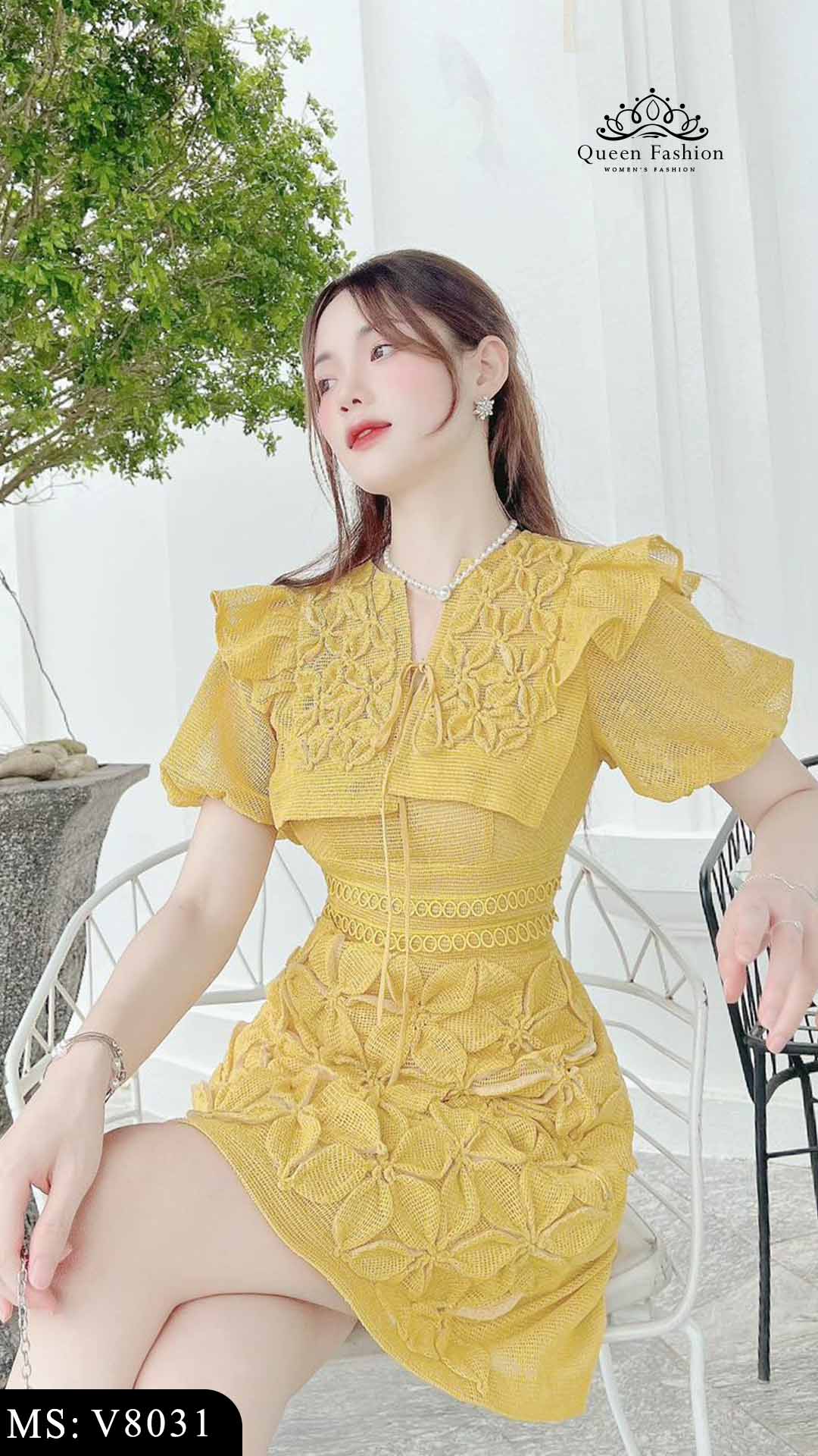 Váy cưới công chúa ren 3D công nghệ siết eo - FELY WEEDING