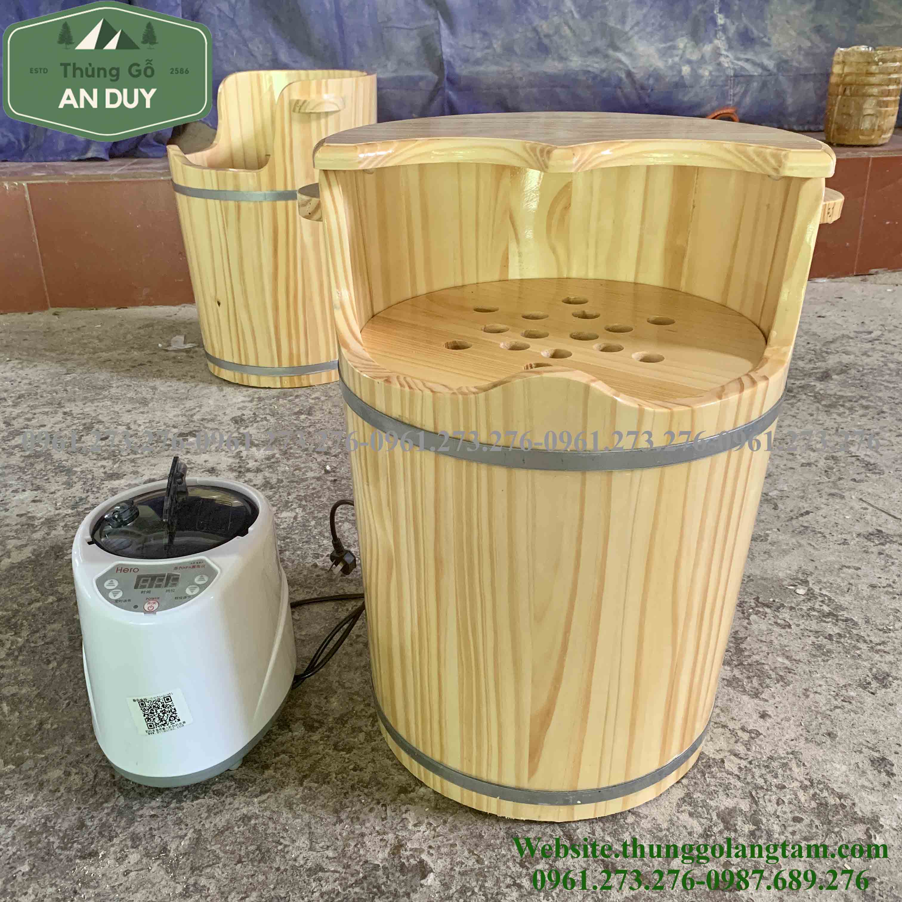 Thùng Gỗ Xông Hơi Tại Hà Nội