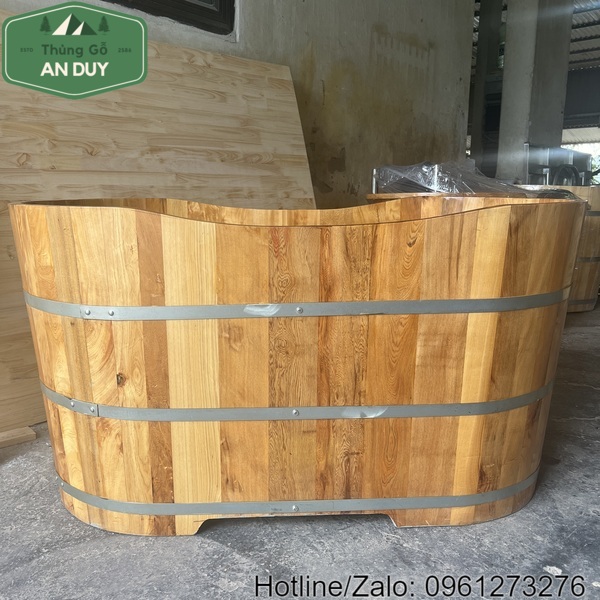 Thùng Tắm Gỗ Po Mu Chất Lượng