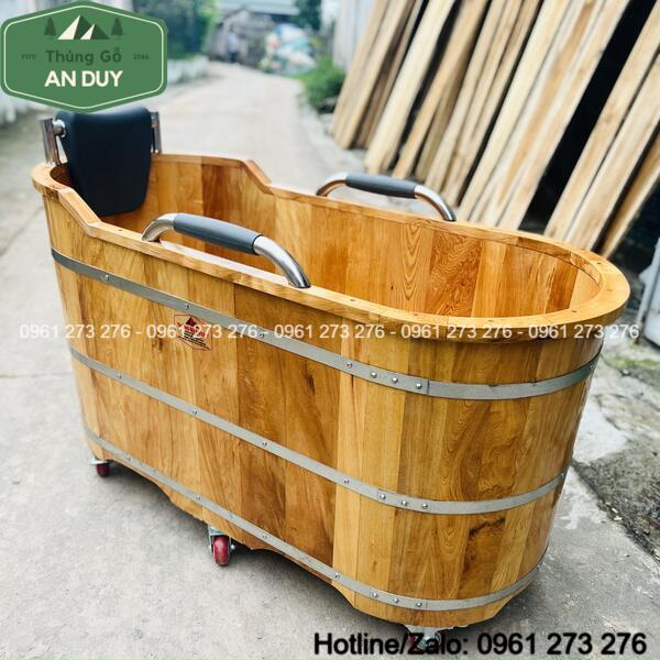 Bán Bồn Tắm Gỗ Pơ mu Tại Khu Nghỉ Dưỡng Uy Tín Giá Rẻ