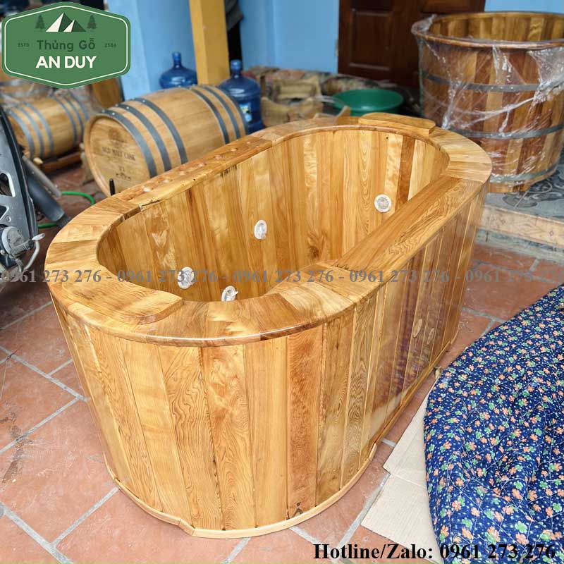 Bán Thùng Tắm Gỗ Cho Villa Uy Tín Giá Rẻ