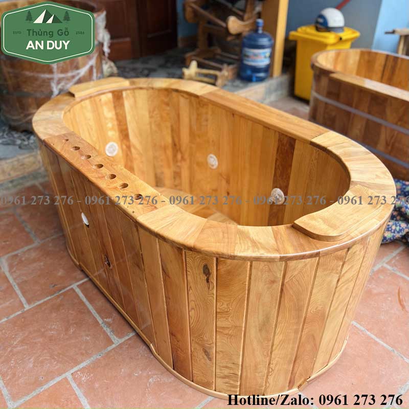 Bán Bồn Tắm Gỗ Cao Cấp Cho Gia Đình Giá Rẻ Bền Bẹp