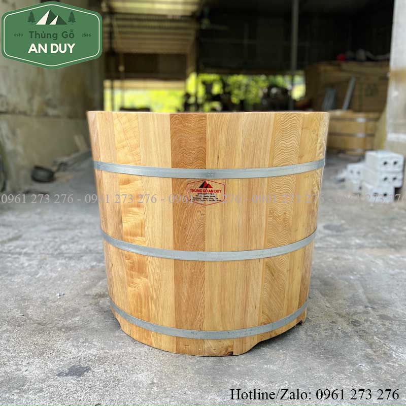 2 Mẫu Bồn Tắm Gỗ Pơ Mu Bo Viền Best Sell Năm 2022
