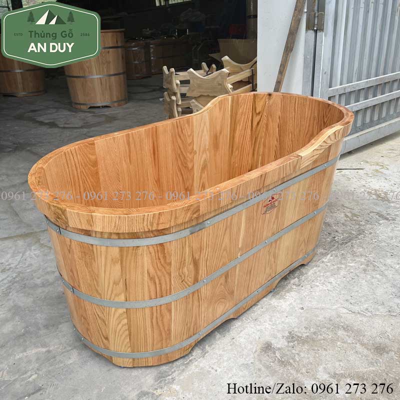 Bồn tắm bằng gỗ Pơmu. Sự lựa chọn hoàn hảo cho không gian tắm của bạn