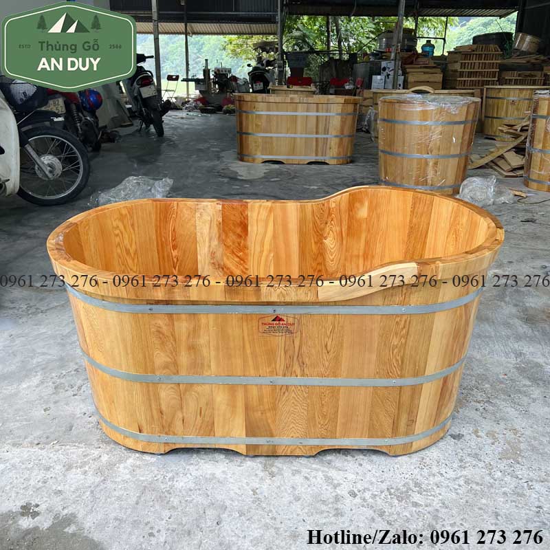 Bồn tắm gỗ bền - Giải pháp hoàn hảo cho không gian tắm
