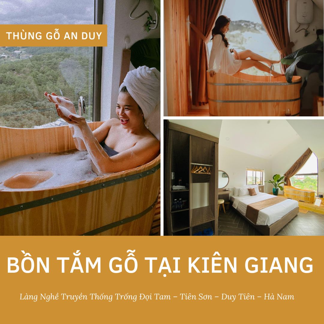 Bán Bồn Tắm Bằng Gỗ Tại Kiên Giang