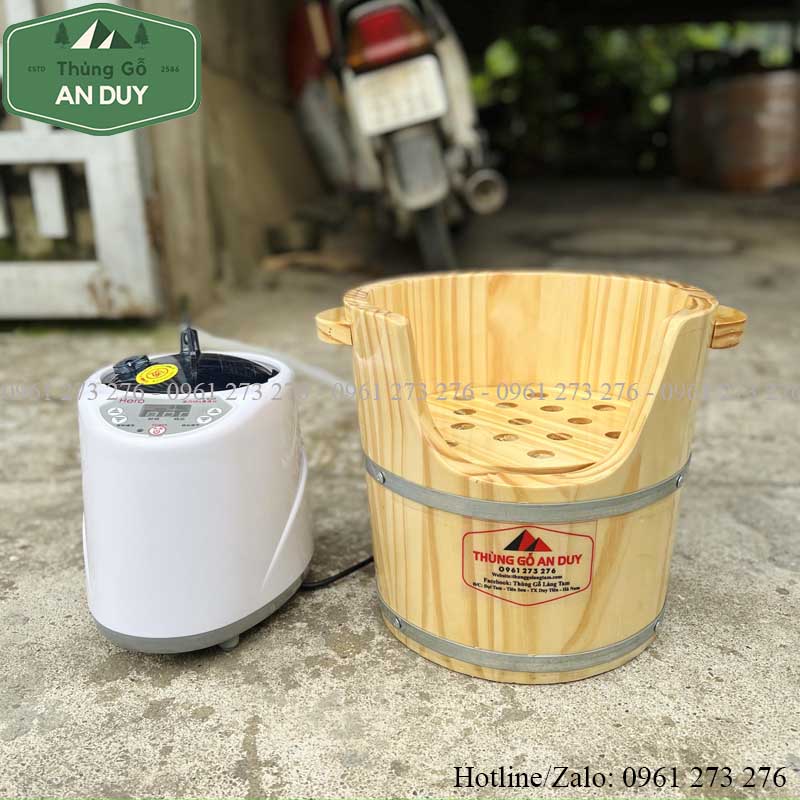 Thùng gỗ xông đầu