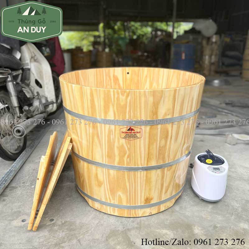 Bồn tắm gỗ thông Trà Vinh