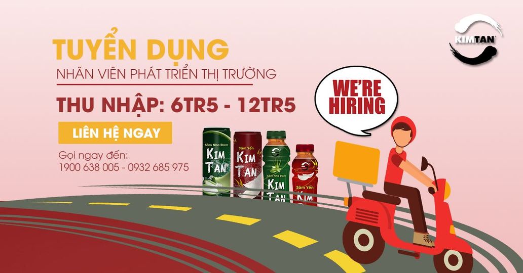 [TUYỂN DỤNG NHÂN VIÊN PHÁT TRIỂN THỊ TRƯỜNG]