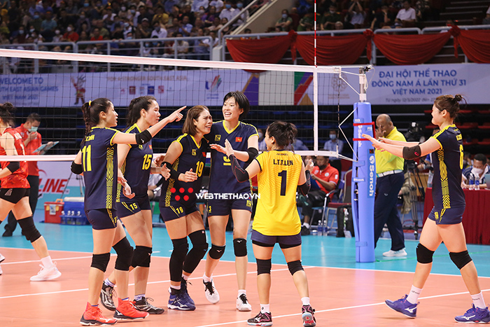 Bóng chuyền nữ Việt Nam rộng cửa vào Chung kết SEA Games 31 Bóng chuyền nữ Việt Nam rộng cửa vào Chung kết SEA Games 31
