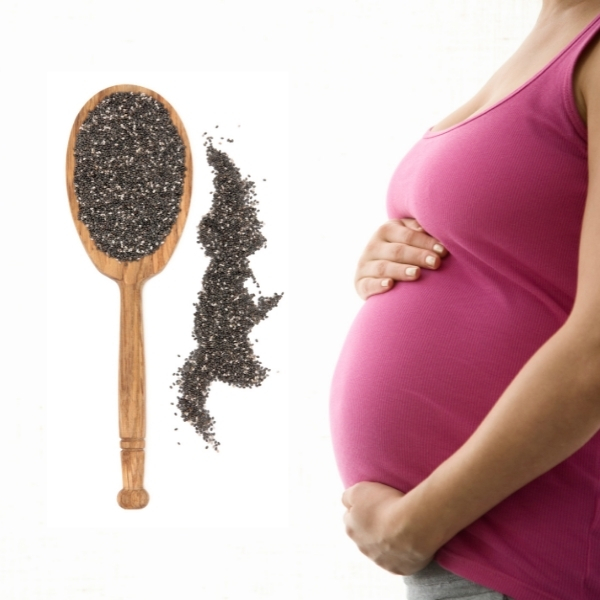 Công dụng của hạt chia tốt cho phụ nữ mang thai và thai nhi