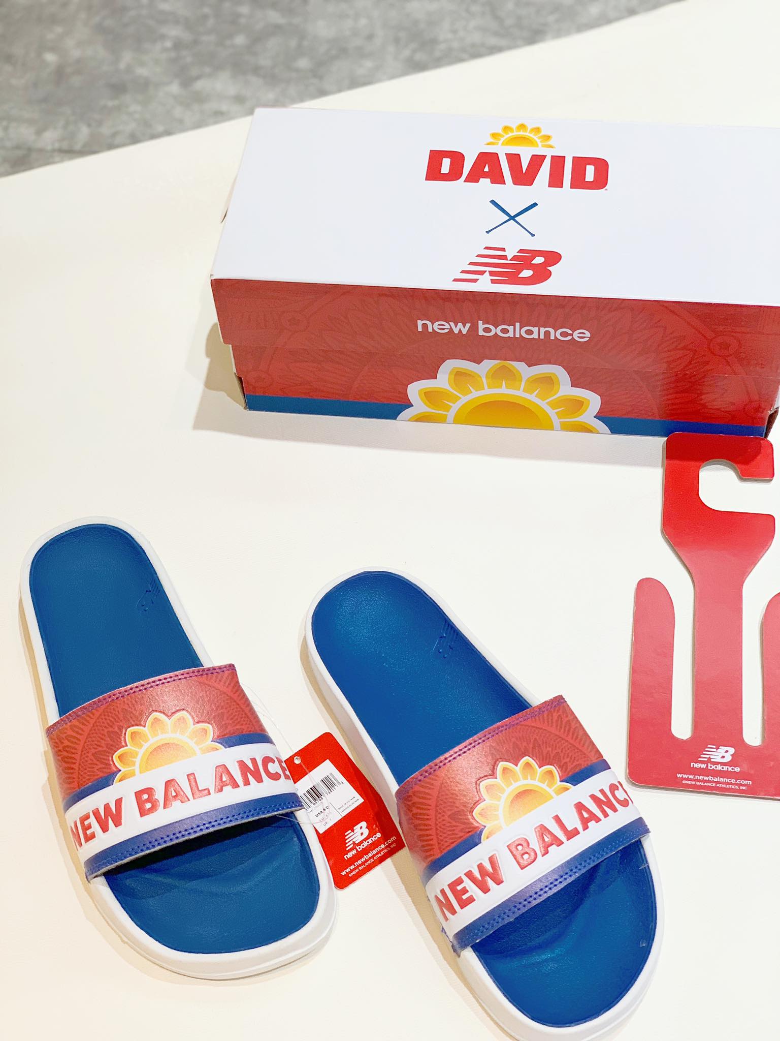 Dép New Balance David Sunflower Seeds x 