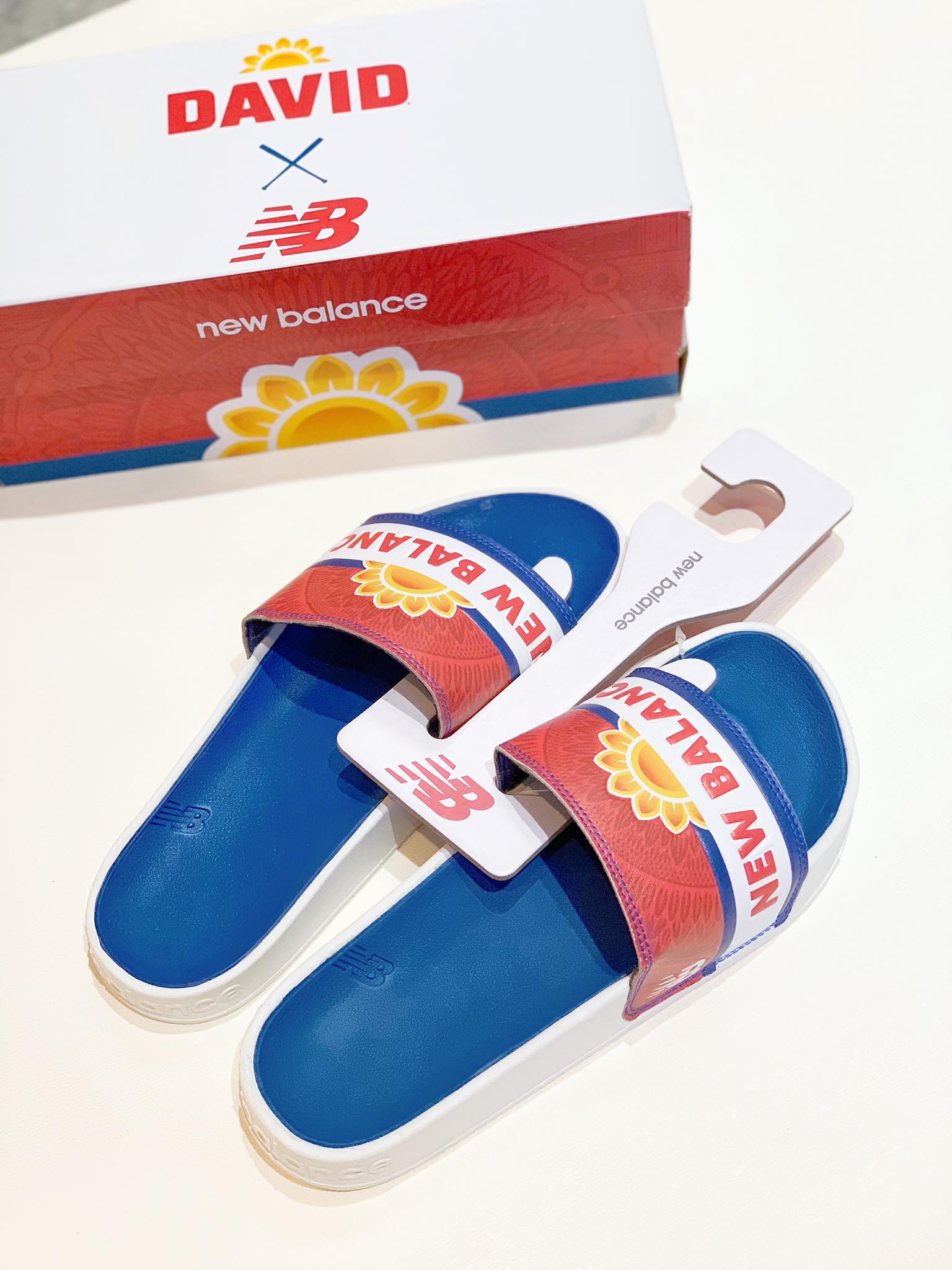 Dép New Balance David Sunflower Seeds x 