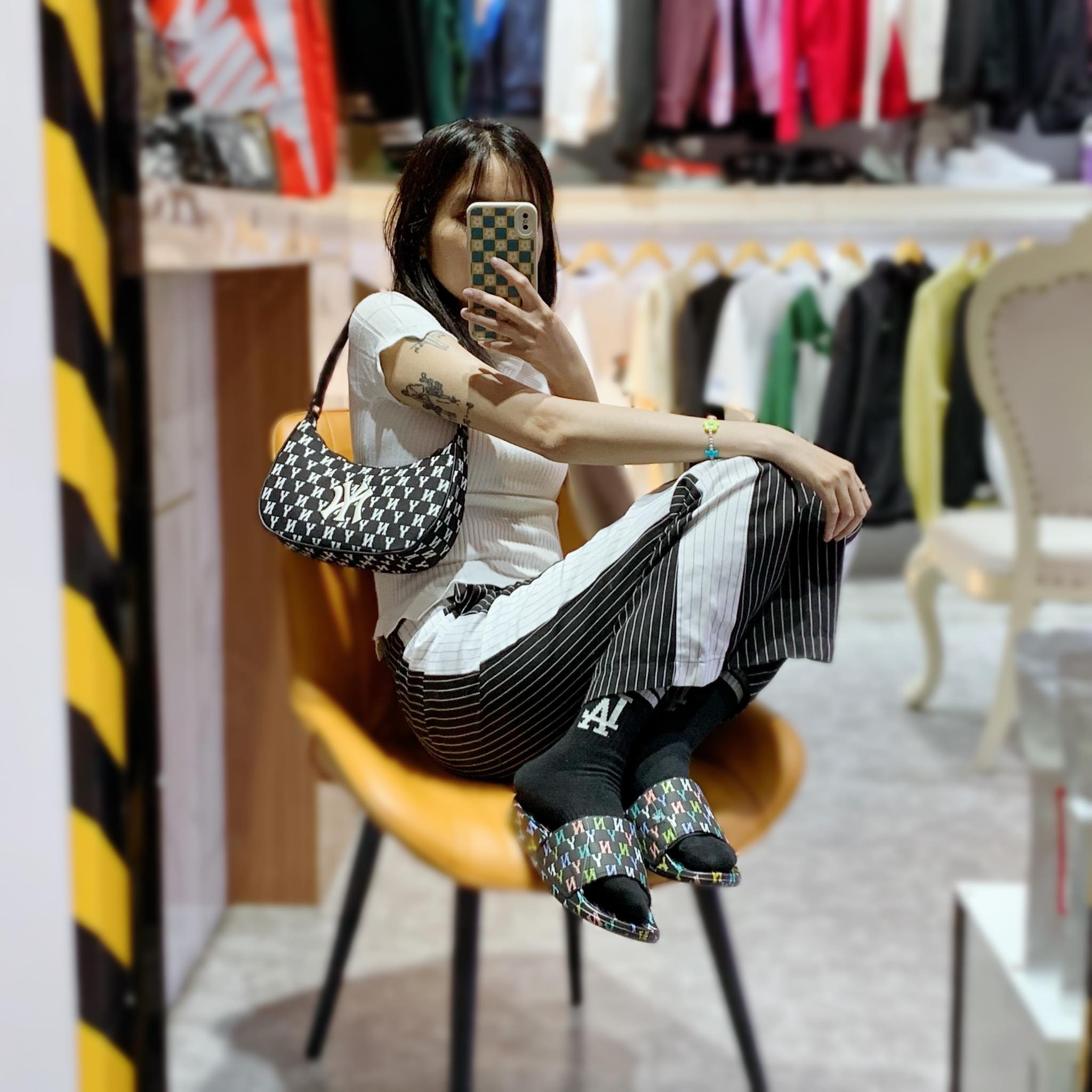 dép mlb nữ MIDO SNEAKER #58 dép mlb nữ MIDO SNEAKER