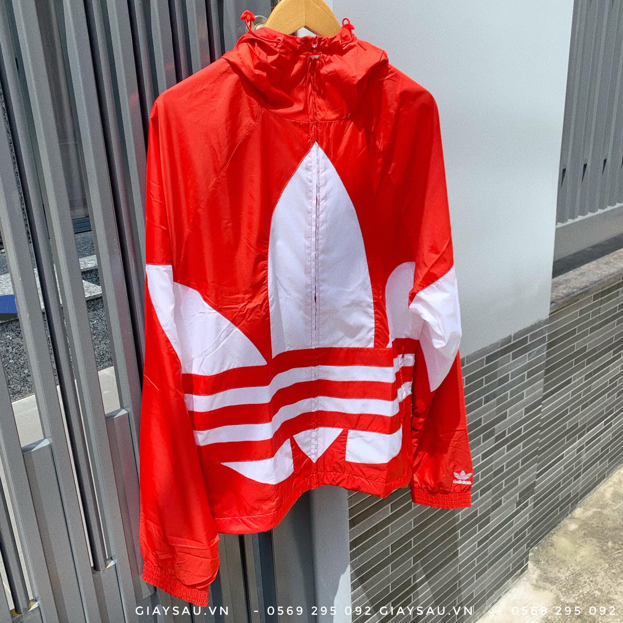 Adidas originals trefoil windbreaker Clearance
