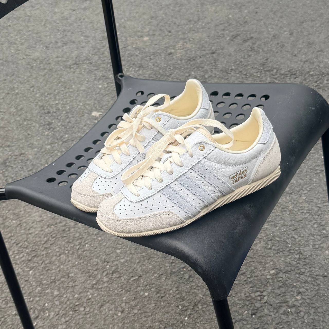 Giày Adidas Japan White Grey