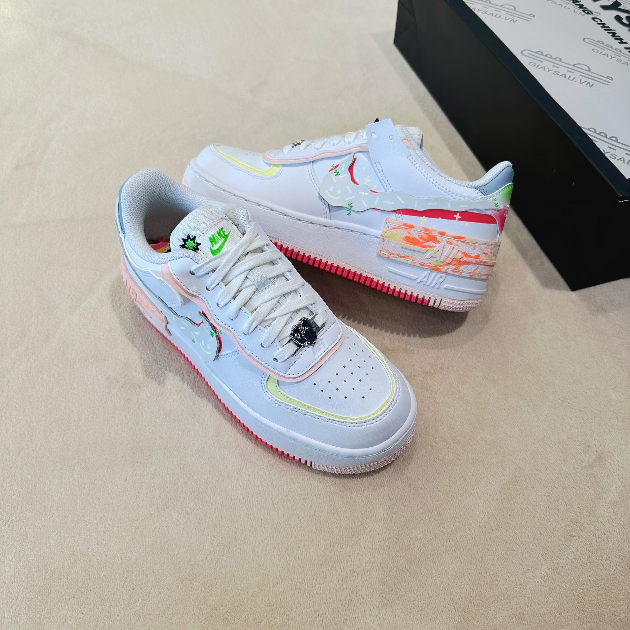 air force 1 low shadow white