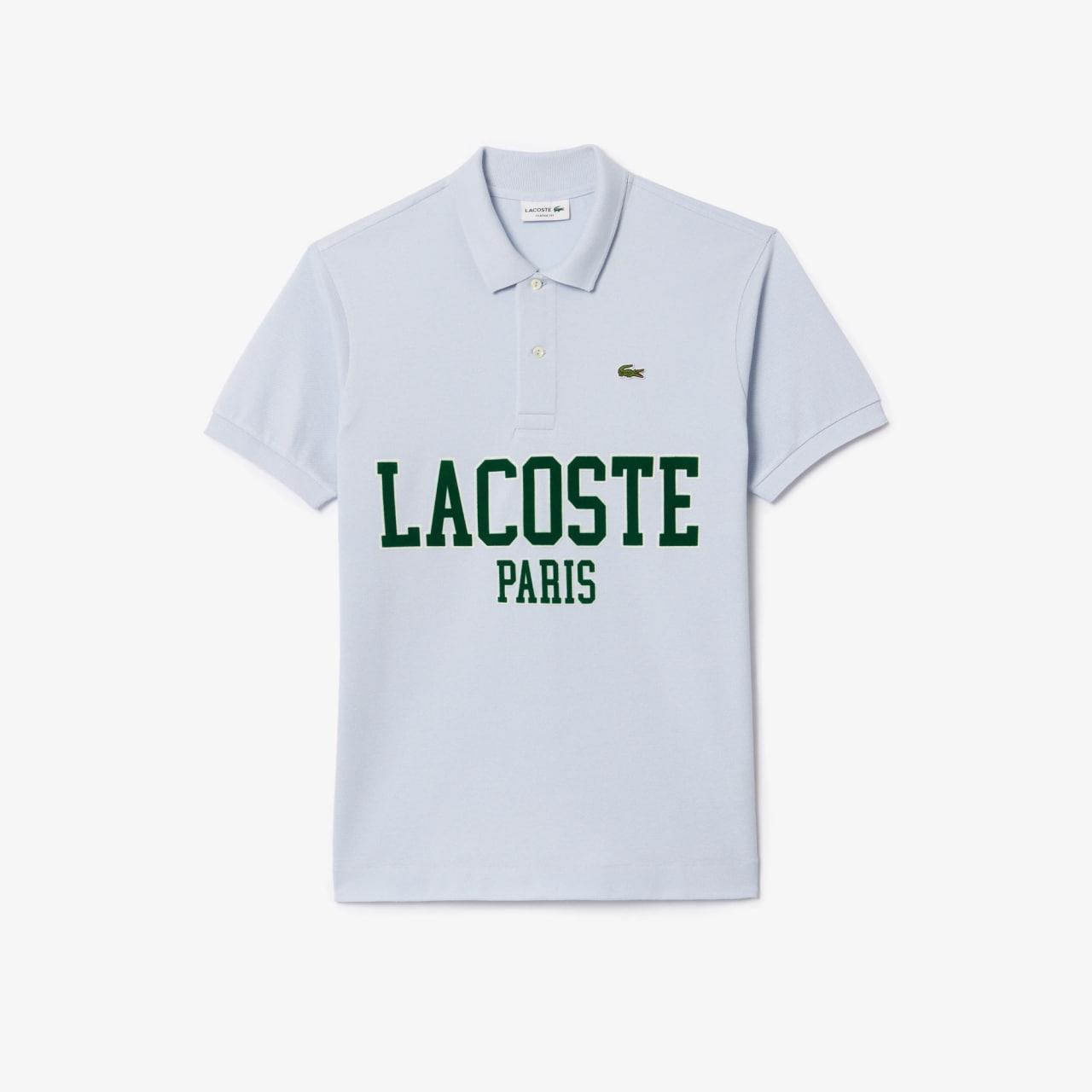 Áo Polo Lacoste Petit Piqué Material ''Light Blue'' [PH7419 51 J2G]