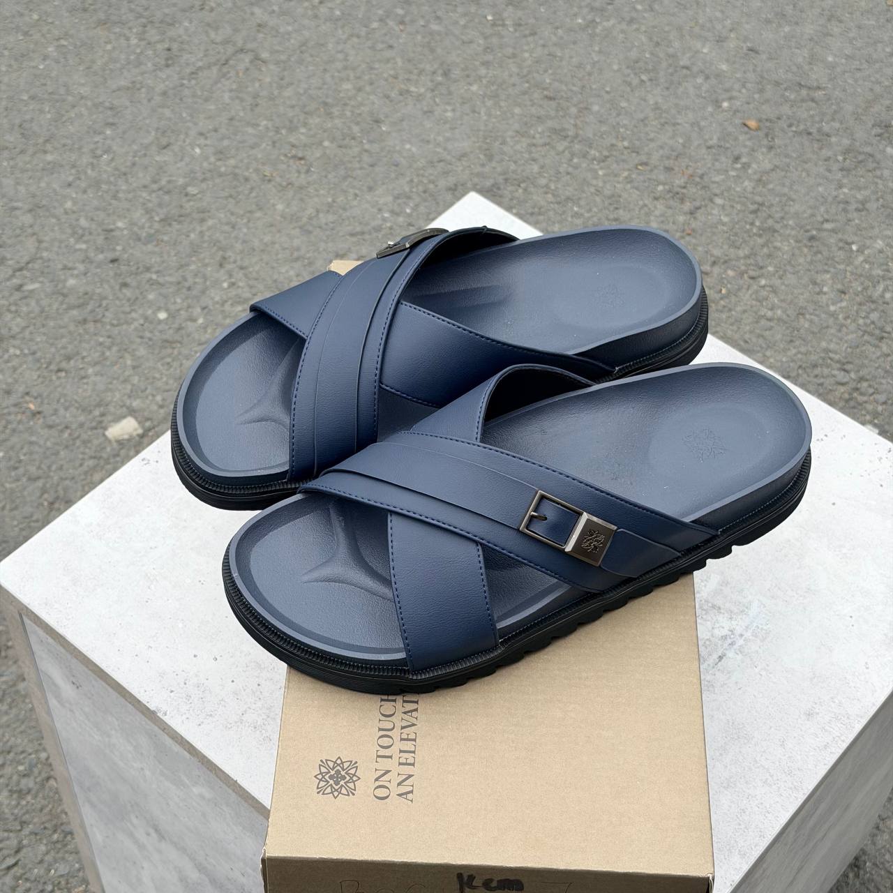 Dép Francis Mantini Velar Crossover 2 Sandal Navy