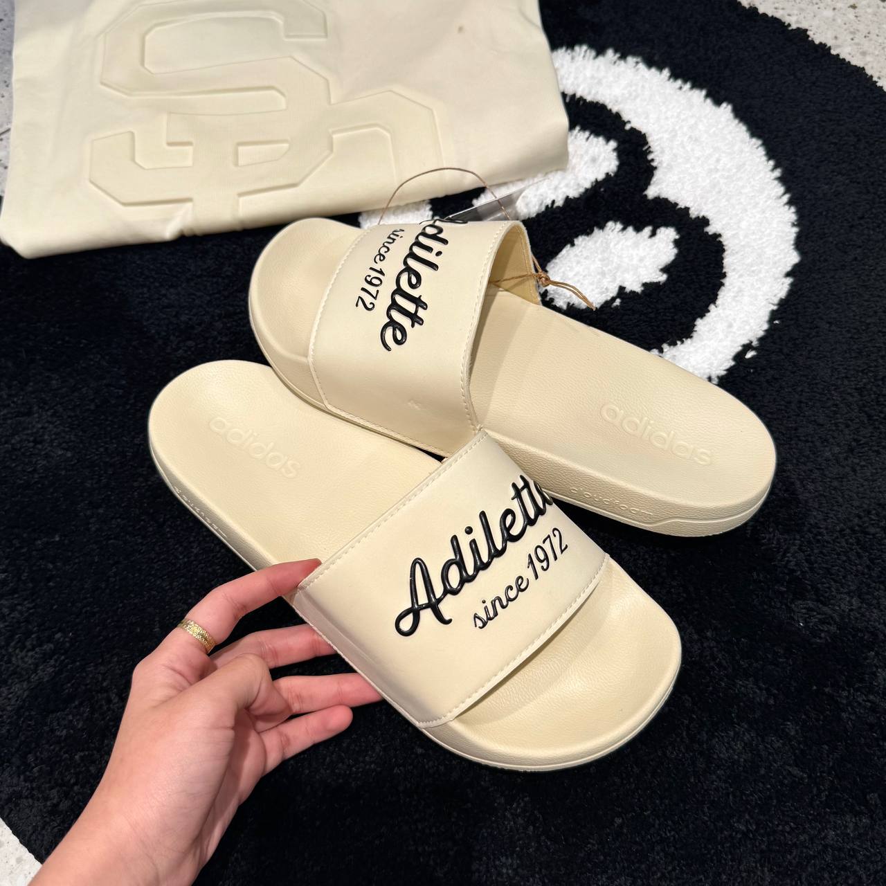 Dép Adidas Adilette Shower Slide Wonder White [gz9510]