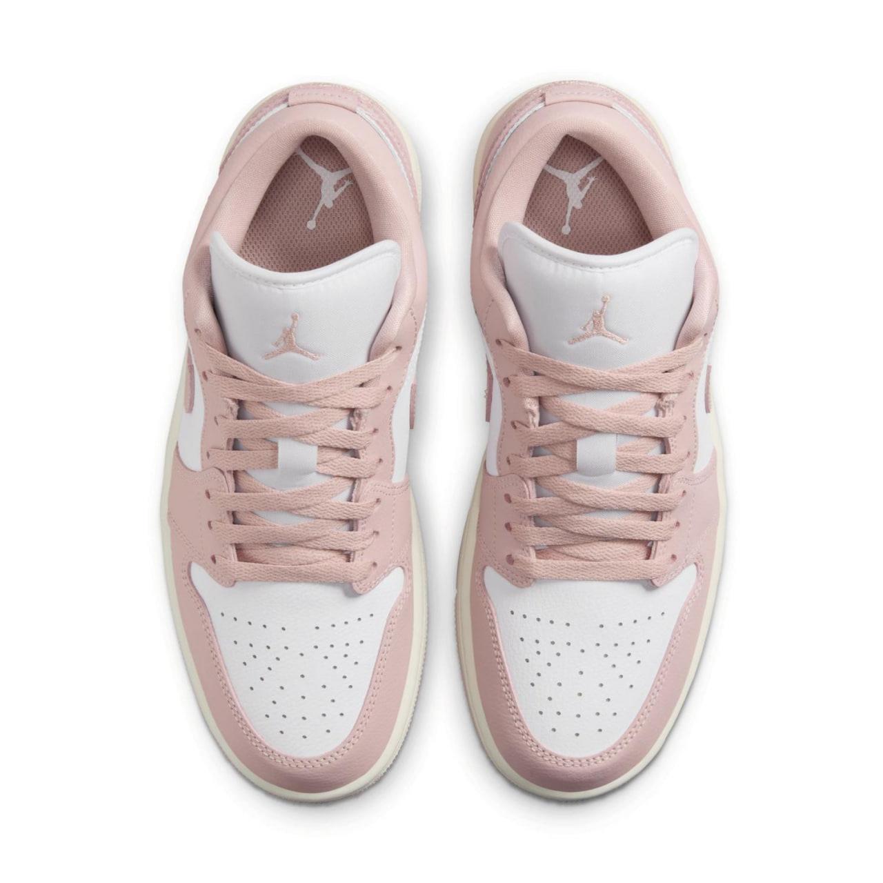 Giày Nike Air Jordan 1 Low ''White/Pink'' [DC0774 162]