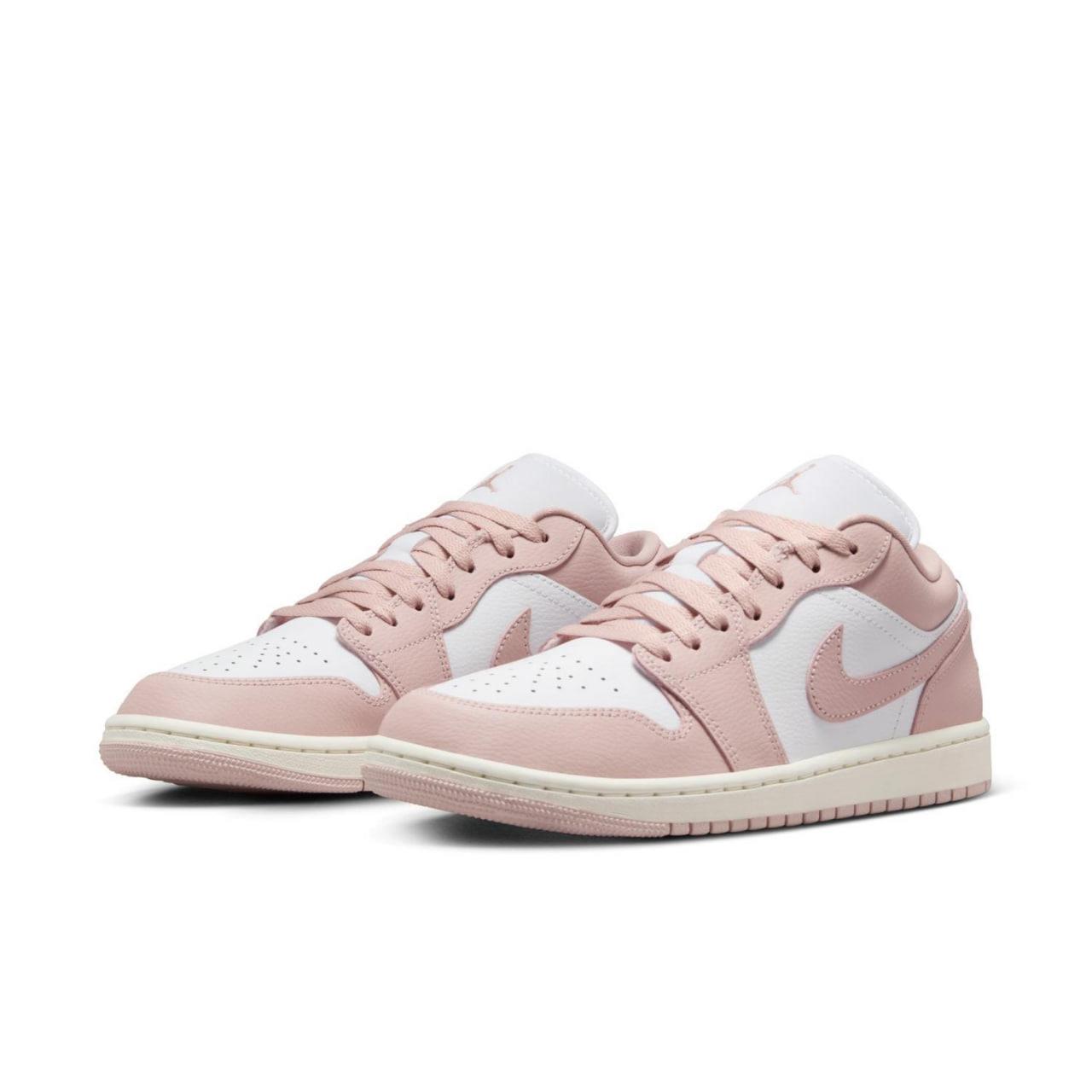 Giày Nike Air Jordan 1 Low ''White/Pink'' [DC0774 162]
