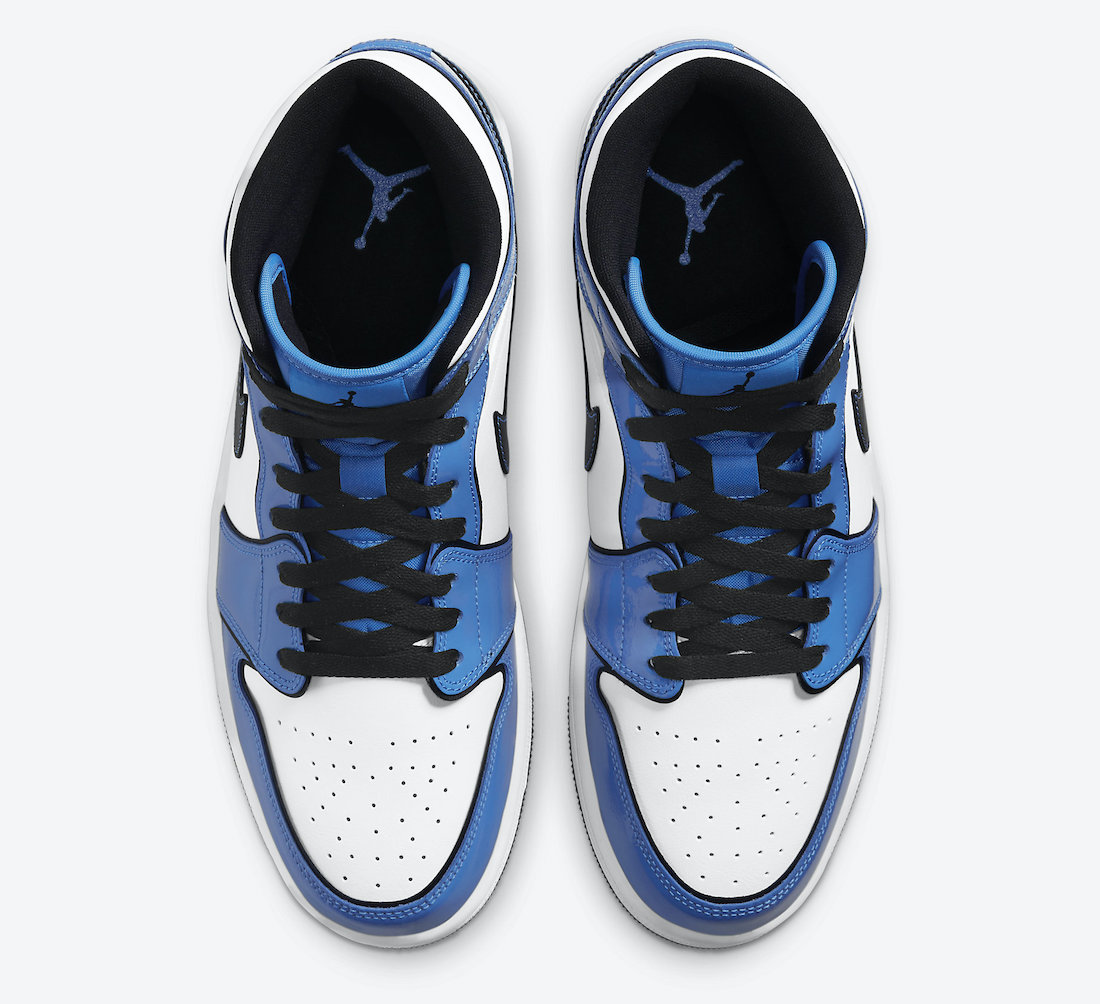 🔥 HÀNG CHÍNH HÃNG NIKE AIR JORDAN 1 MID SE 'SIGNAL BLUE' - GIAYSAU.VN