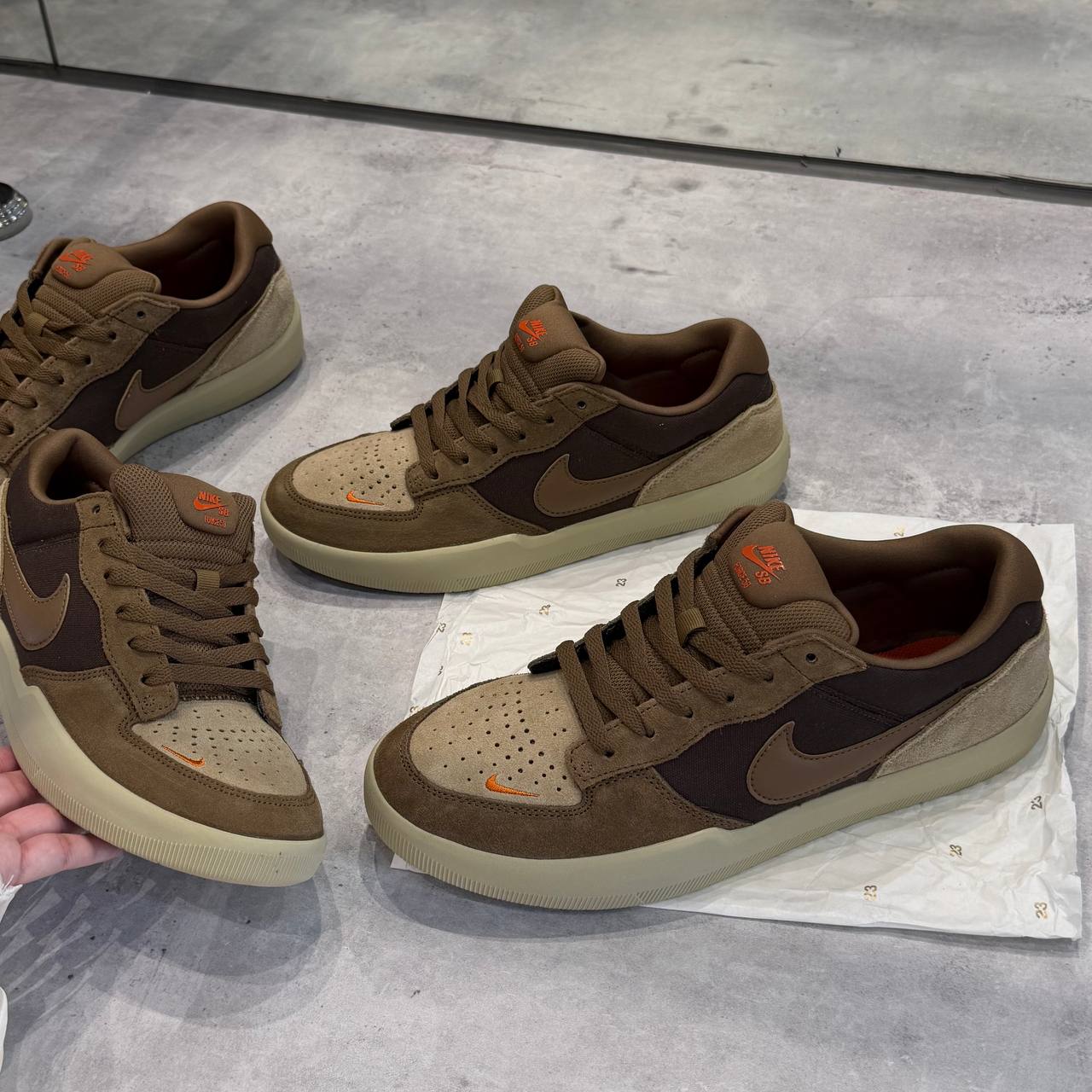 Giày Nike SB Force 58 ''Brown'' [DV5477 201]