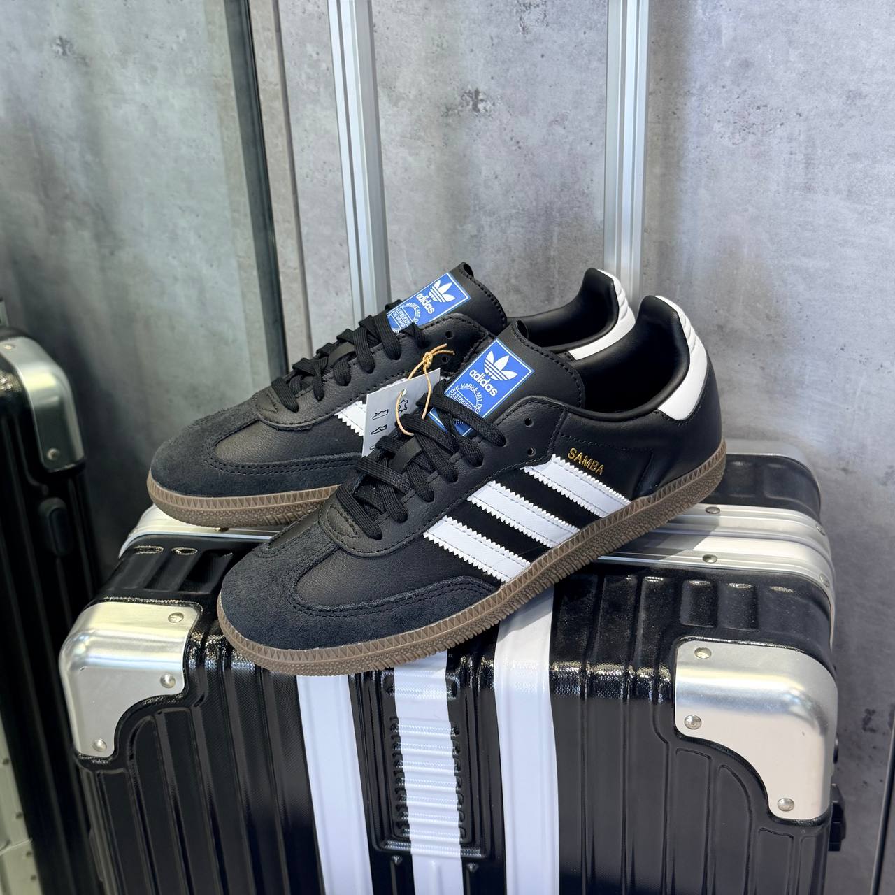 Giày Adidas Samba OG Black Gum B75807 / IG9031