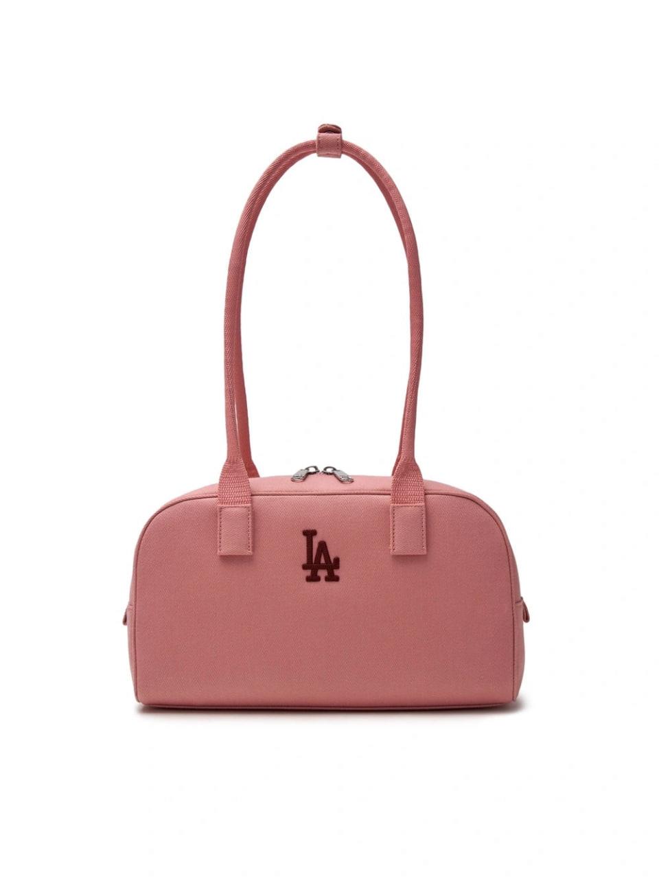 Túi MLB Official Varsity Culsive Denim Shoulder Bag LA Dodgers 'Pink' [3ABQL054N 07PKD]