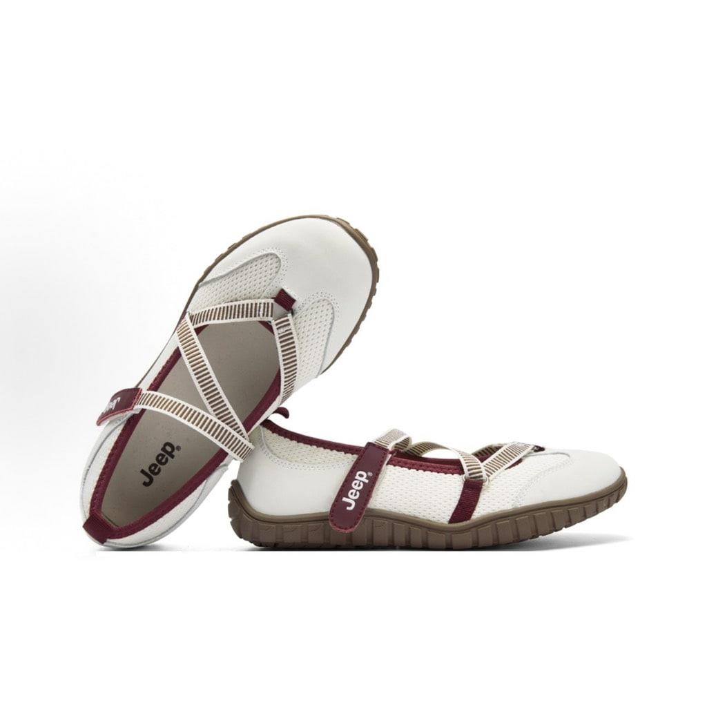 Giày Jeep Outdoor Shoes Women's Low Top ''Begie Red'' [P651W13111]