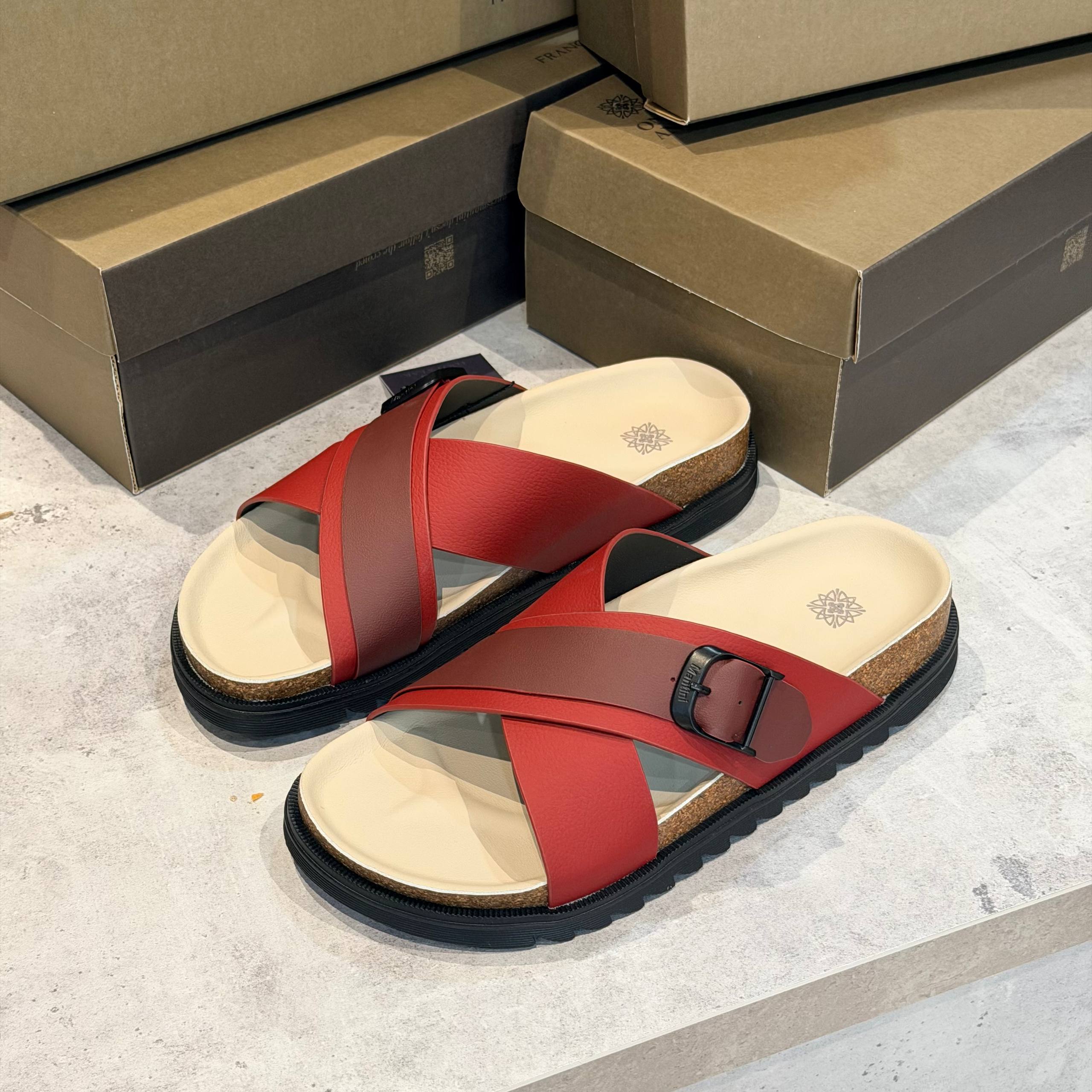 Dép Francis Mantini Grand Canyon State Birken Red - LIMITED BÍNH NGỌ 2026