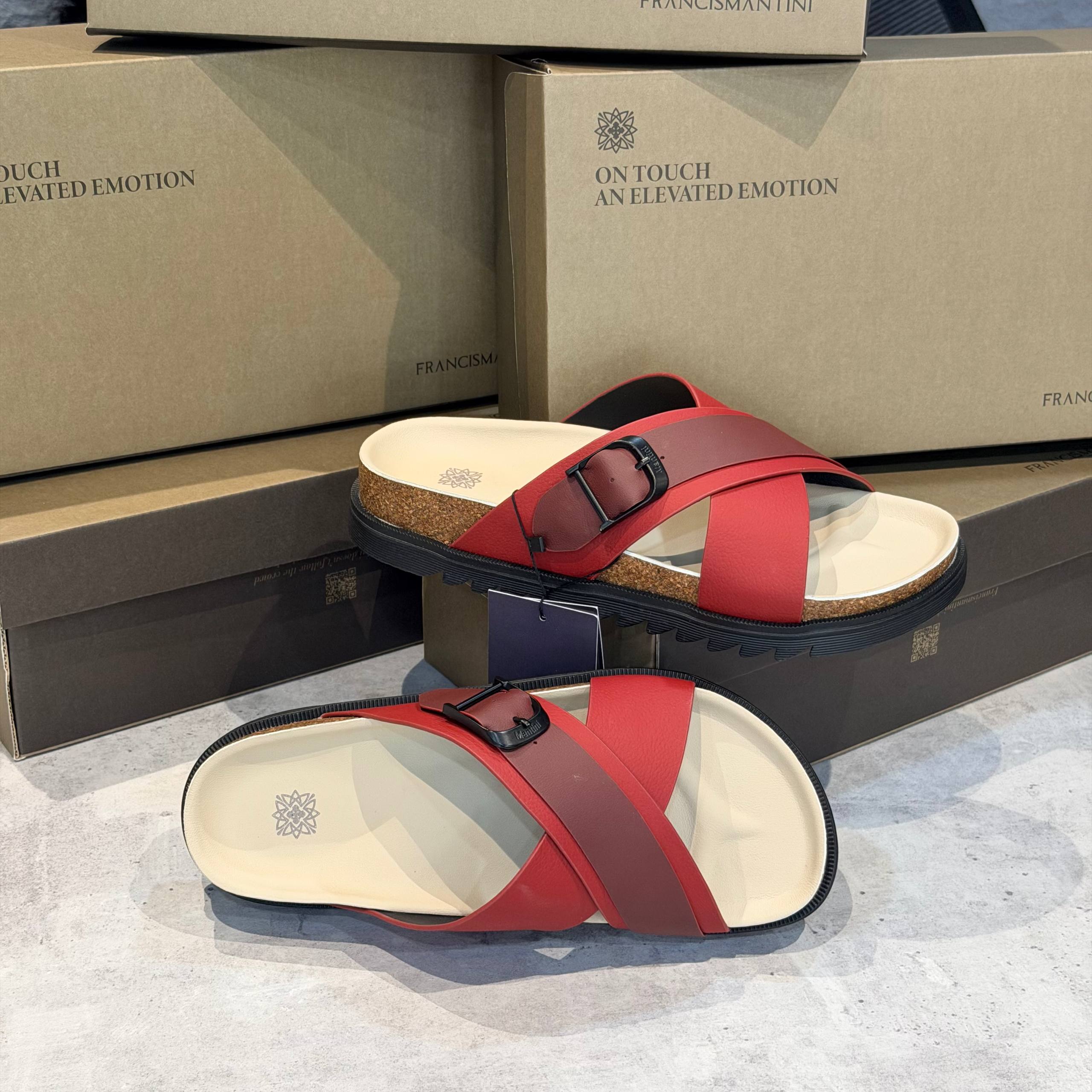 Dép Francis Mantini Grand Canyon State Birken Red - LIMITED BÍNH NGỌ 2026