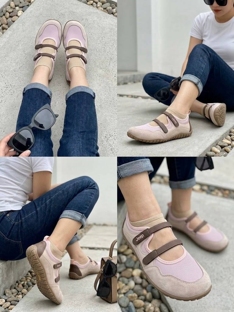 Giày Jeep Outdoor Shoes Women's Low Top ''Pink'' [P651W13112]