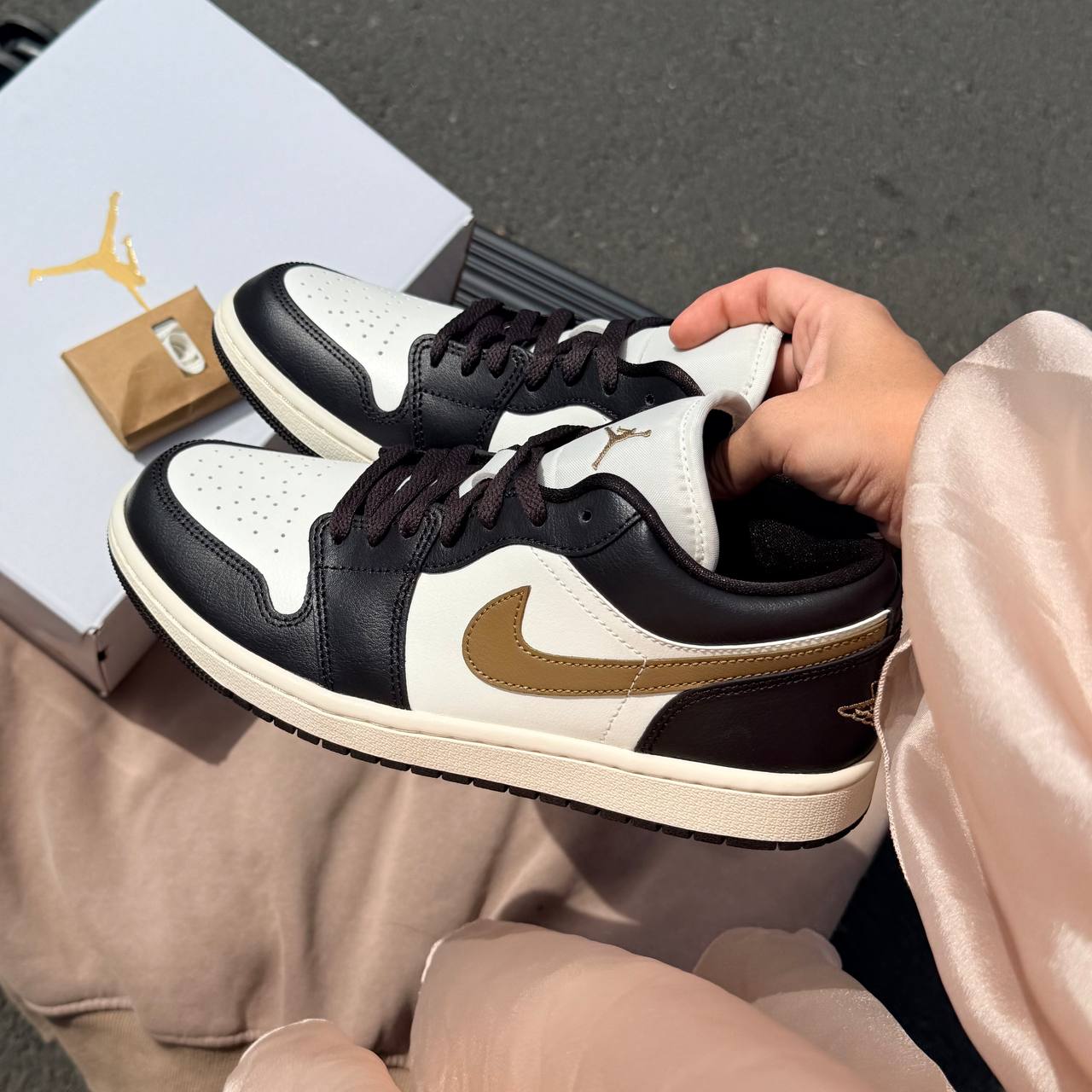 Giày Nike Air Jordan 1 Low Wmns Shadow Brown [ DC0774-200 ]