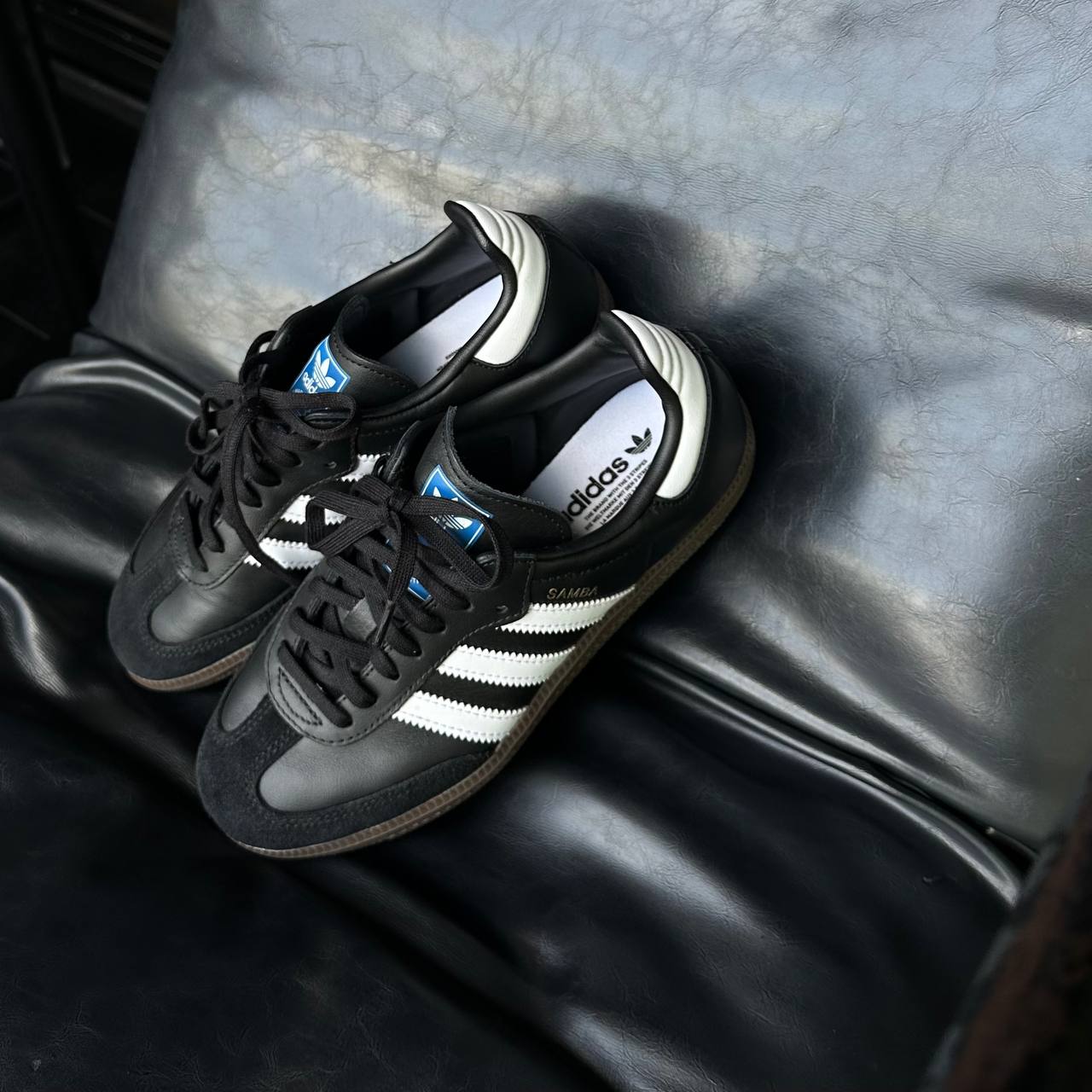 Giày Adidas Samba OG ‘Black Gum’ [B75807]