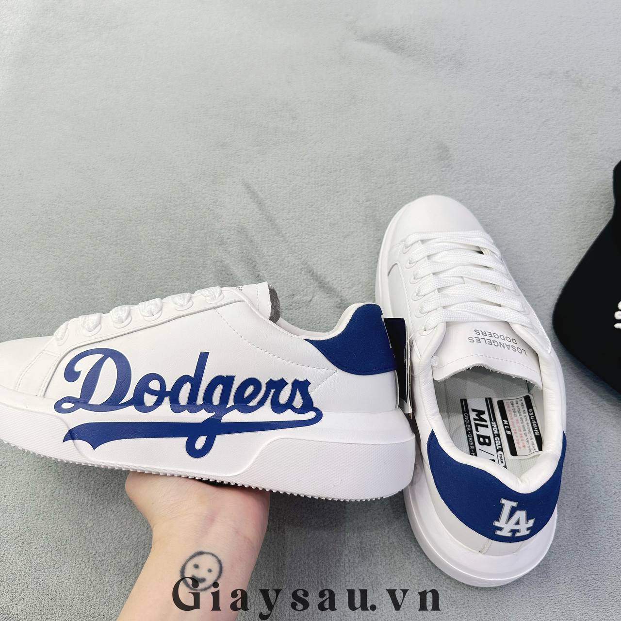 MLB Việt Nam  Áo Thun MLB Basic Monogram Back Logo LA Dodgers LMint  BIR   MLB Việt Nam