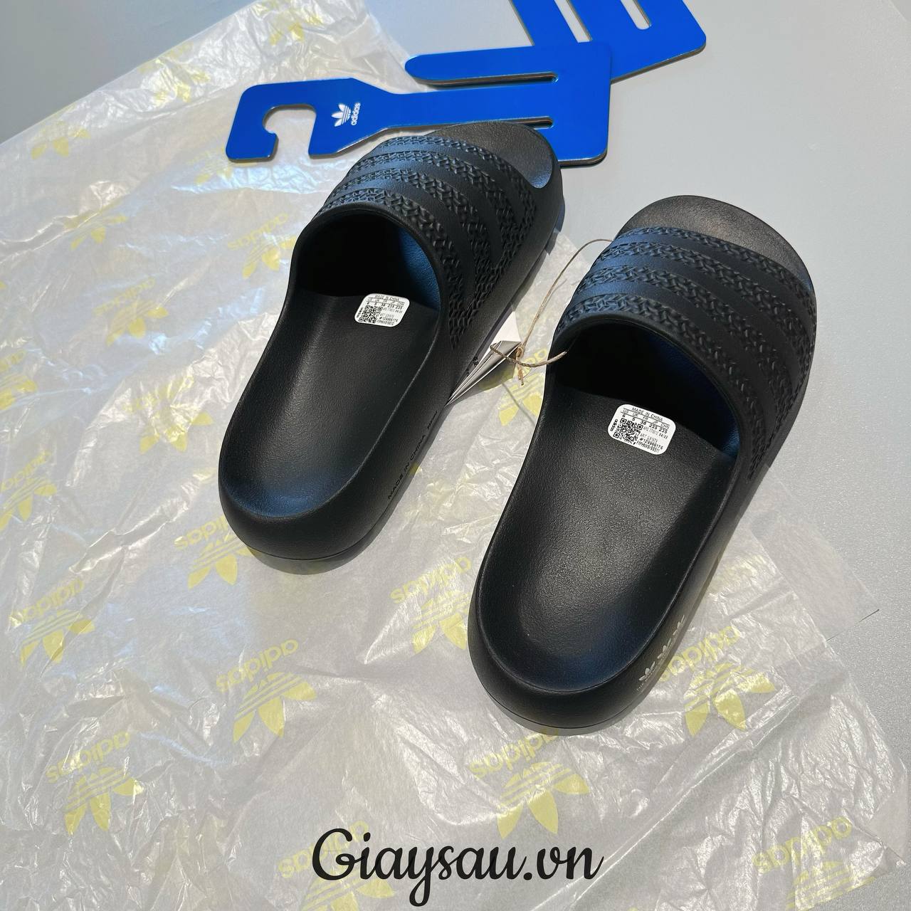 Dép Adidas Adilette Ayoon Core Black [GX1979]