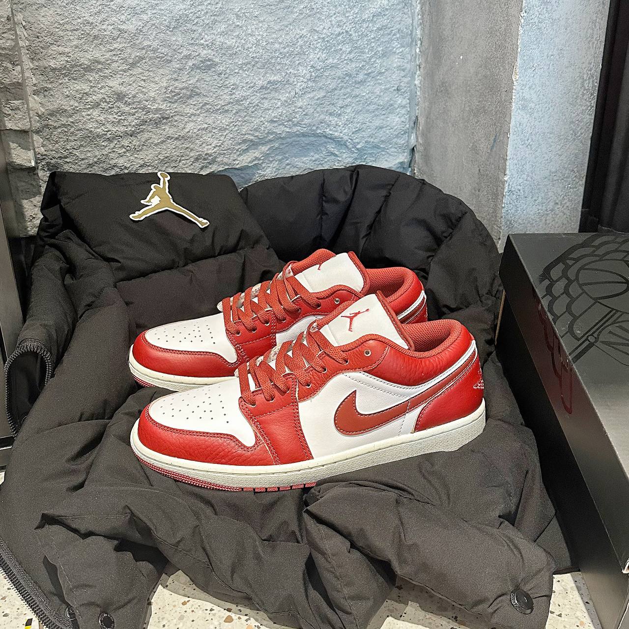 Giày Nike Air Jordan 1 Low ‘Dune Red’ [FJ3459 160]
