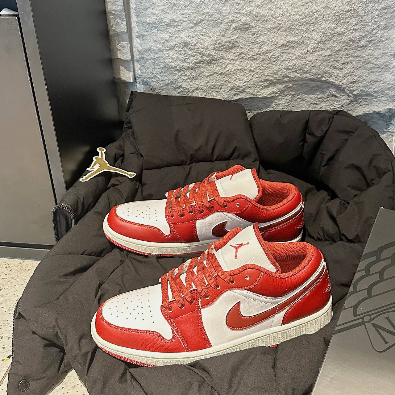 Giày Nike Air Jordan 1 Low ‘Dune Red’ [FJ3459 160]