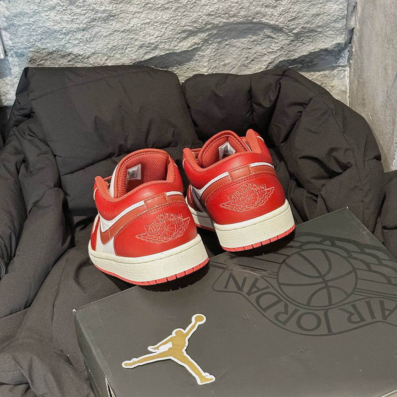Giày Nike Air Jordan 1 Low ‘Dune Red’ [FJ3459 160]