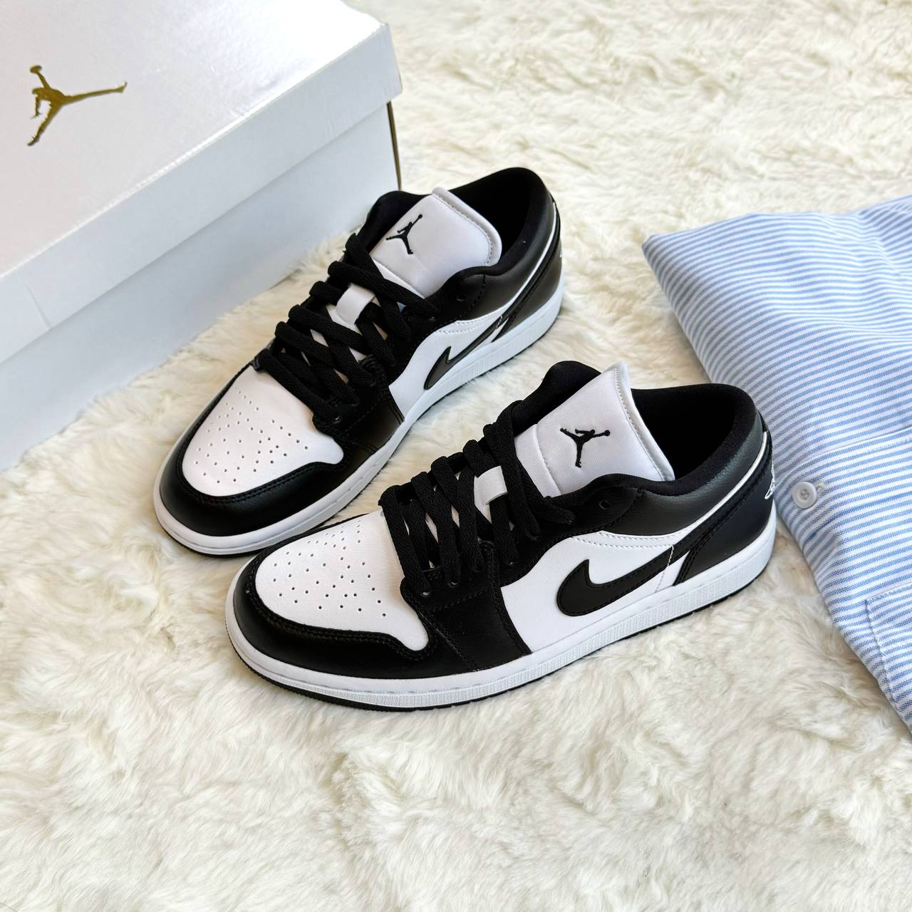 Giày Nike Air Jordan 1 Low 'Panda' [DC0774 101]