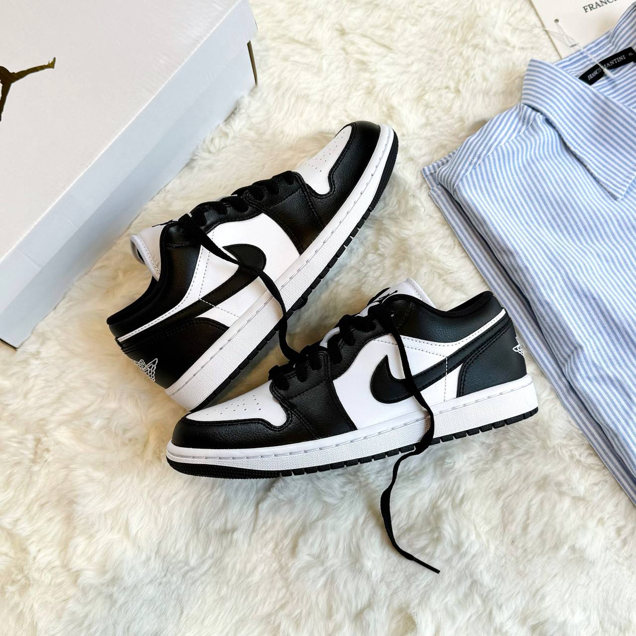Giày Nike Air Jordan 1 Low 'Panda' [DC0774 101]