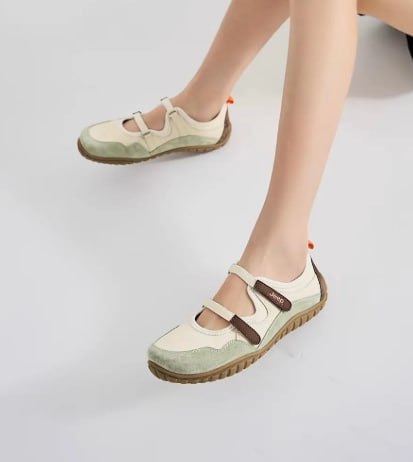 Giày Jeep Outdoor Shoes Women's Low Top ''Cream Light Green'' [P651W13112]