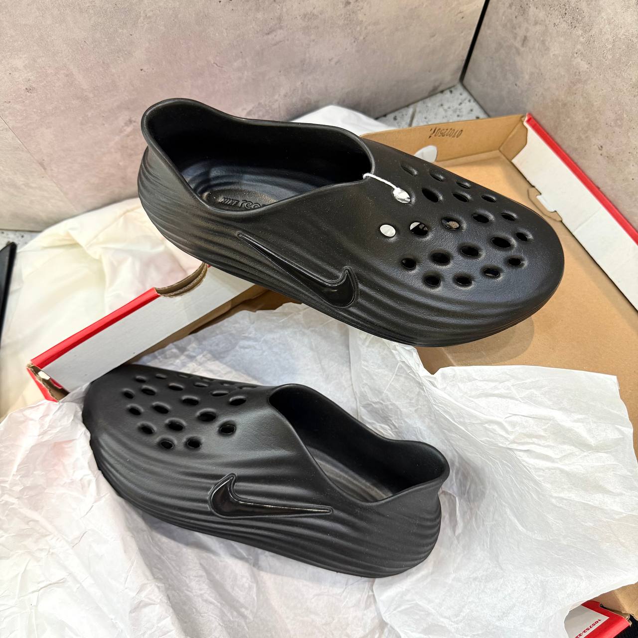 Giày Nike ReactX Rejuven8 ‘Triple Black’ [HV5060 001]