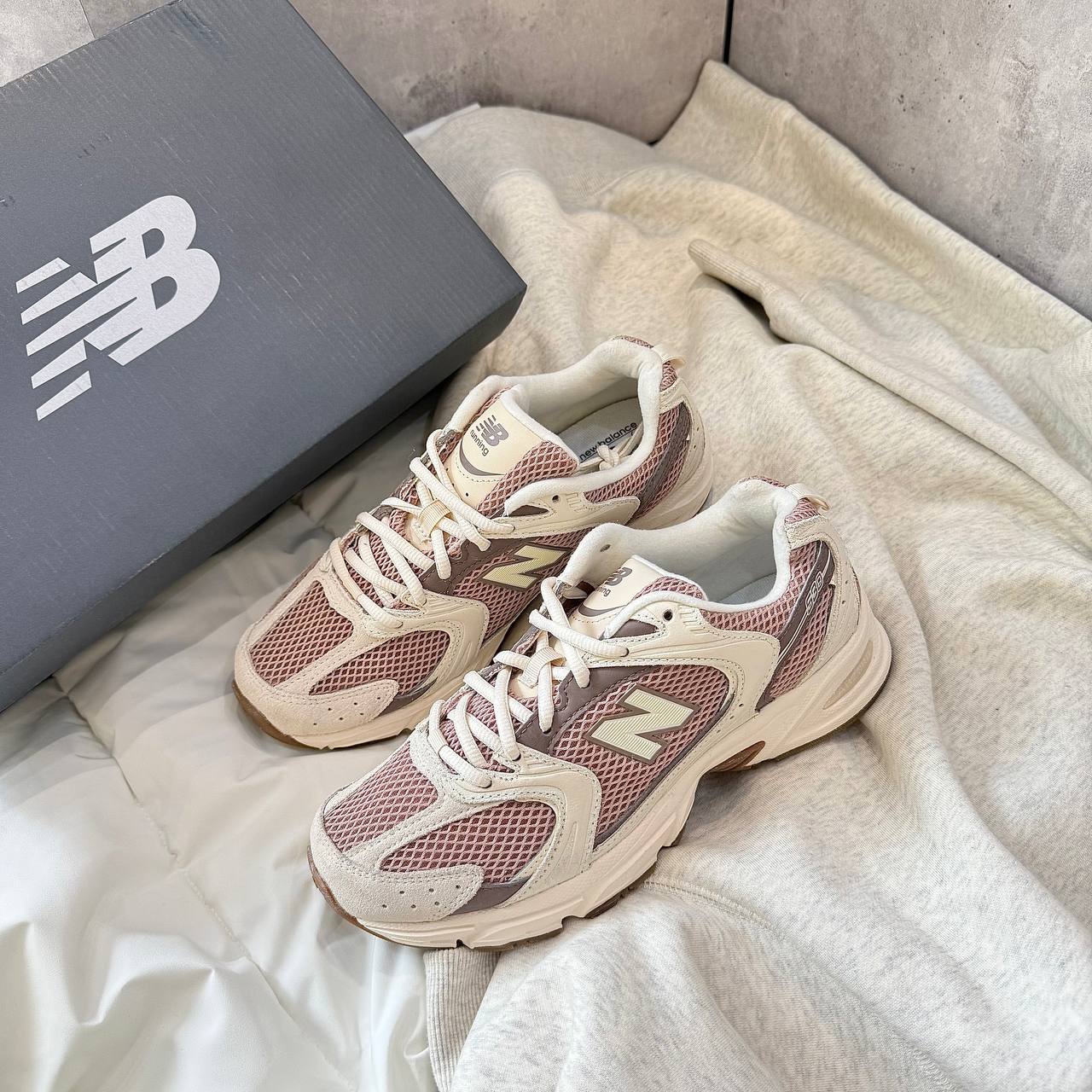 Giày New Balance 530 ''Beige Brown'' [U530SUA] Training / Pickleball
