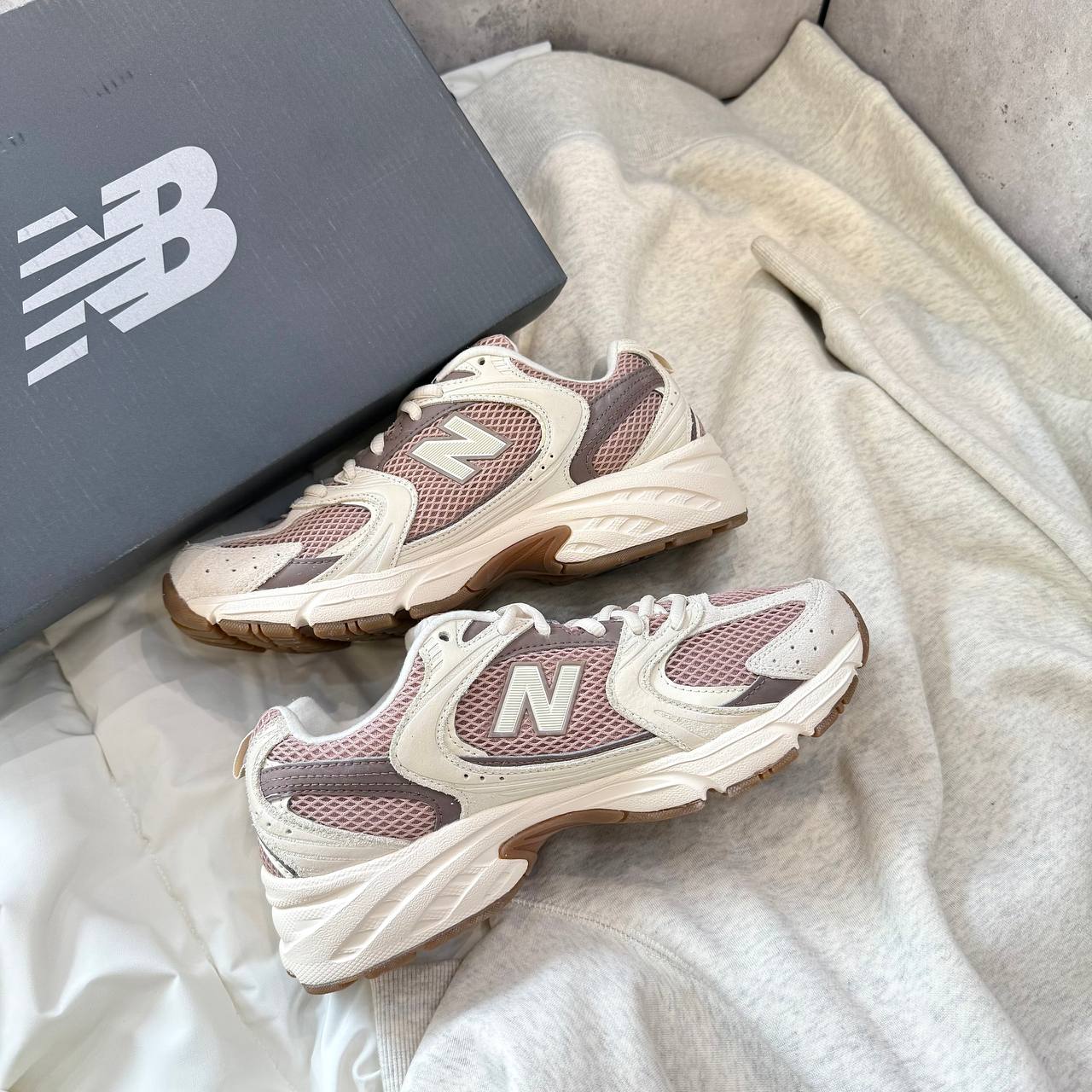 Giày New Balance 530 ''Beige Brown'' [U530SUA] Training / Pickleball