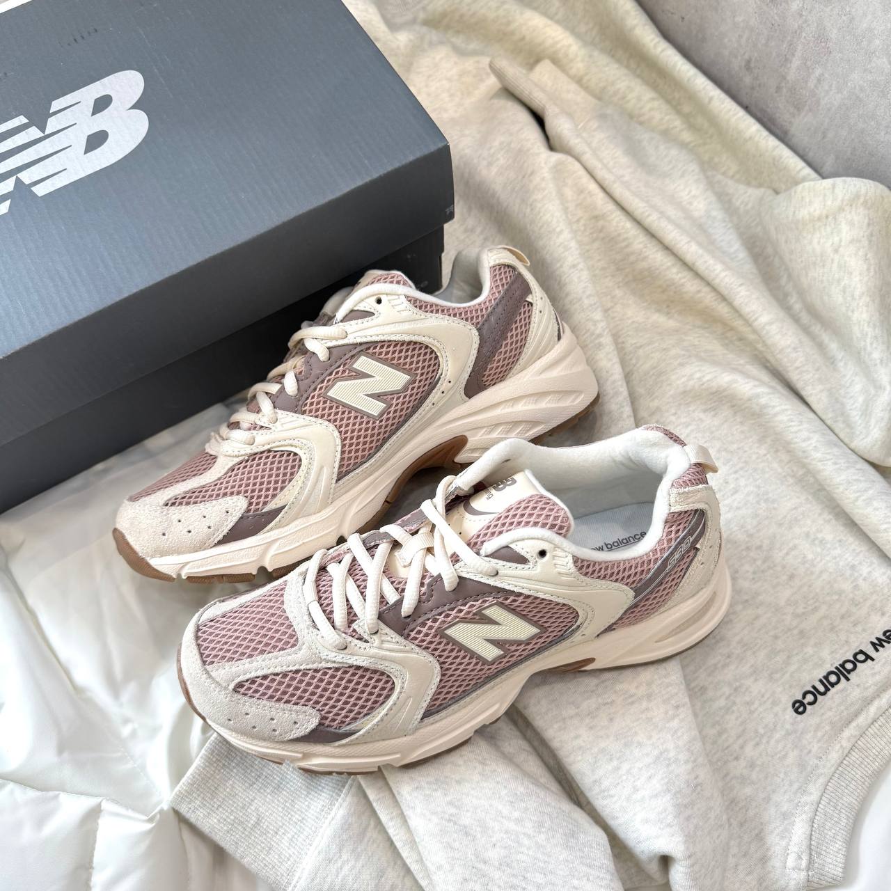 Giày New Balance 530 ''Beige Brown'' [U530SUA] Training / Pickleball